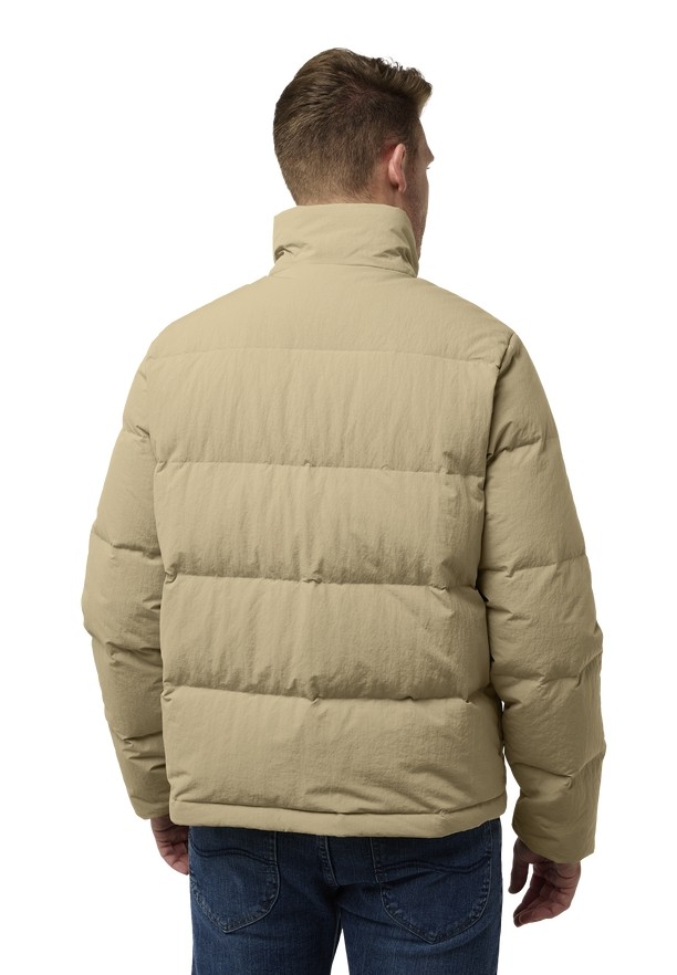 Khaki Jack Wolfskin Nordlicht Men Down Jackets | 58867730