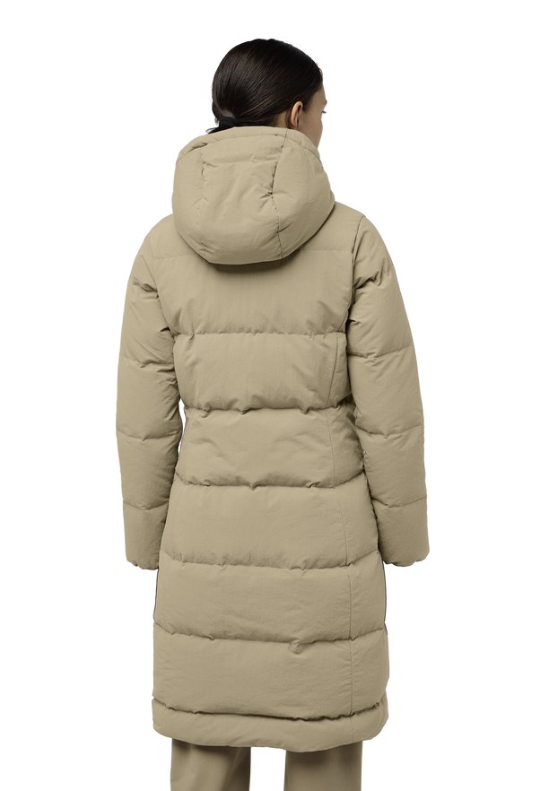 Khaki Jack Wolfskin Nordlicht Women Down Coats | 32947007