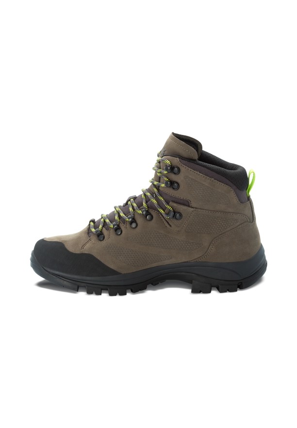 Khaki Jack Wolfskin Rebellion Texapore Mid Men Hiking Shoes | 54342682