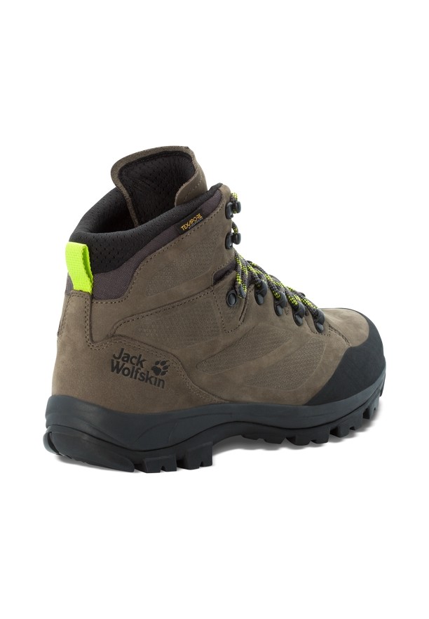 Khaki Jack Wolfskin Rebellion Texapore Mid Men Hiking Shoes | 54342682