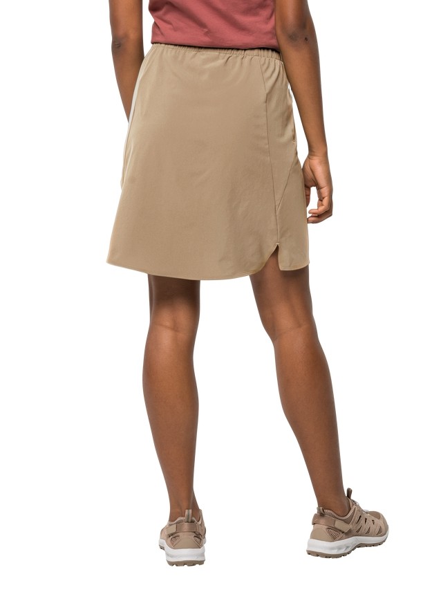 Khaki Jack Wolfskin Sonora Women Skirts | 13442408