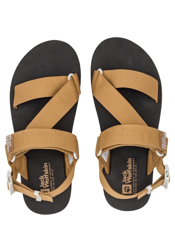 Khaki Jack Wolfskin Urban Entdeckung Belt Women Sandals | 54903539