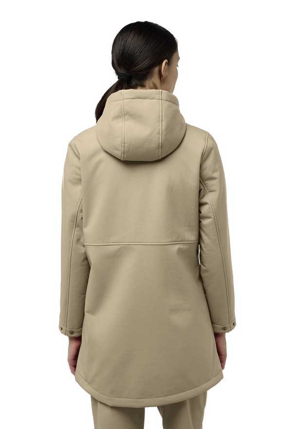 Khaki Jack Wolfskin Windland Women Softshell Jackets | 12818283