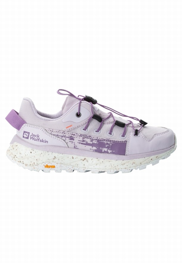 Lavender Jack Wolfskin Terraquest Low Women Hiking Shoes | 83340418