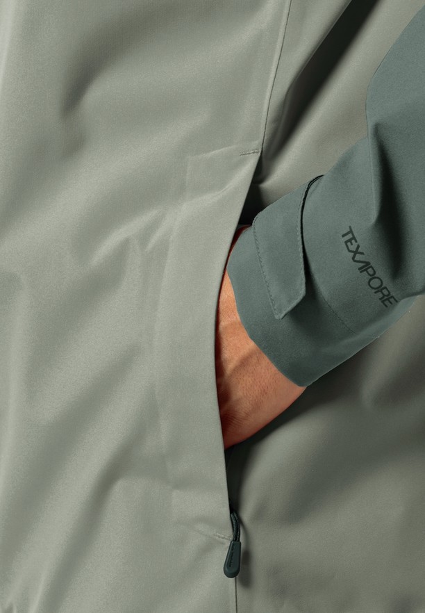 Mint Jack Wolfskin Weiltal 2l Men Rain Jackets | 76434544