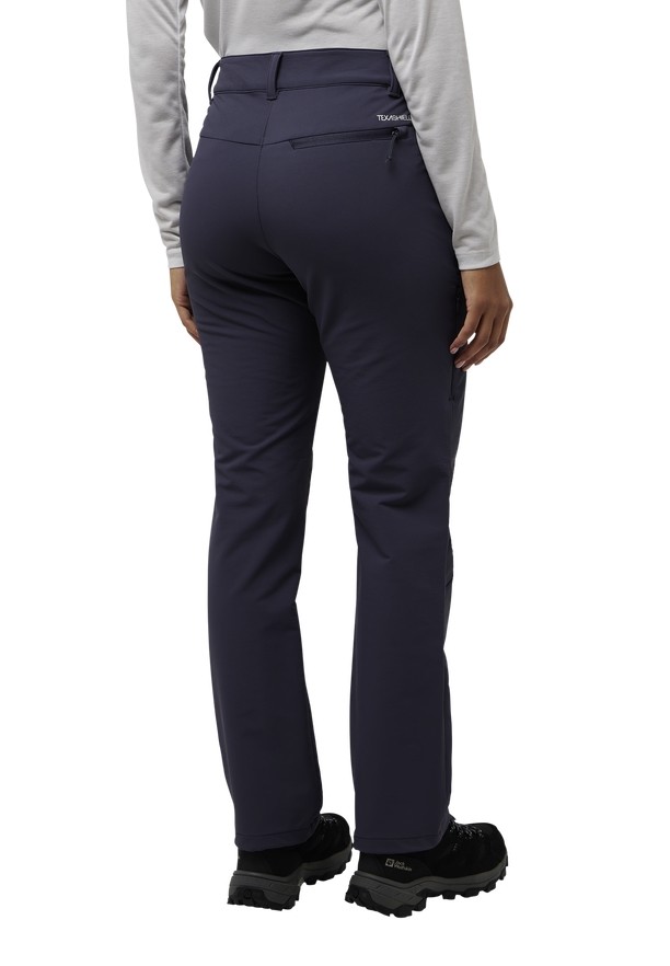 Navy Jack Wolfskin Activate Thermic Women Hiking Pants | 61418851