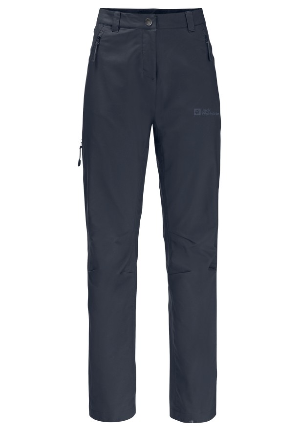Navy Jack Wolfskin Active Track Women Hiking Pants | 21150016
