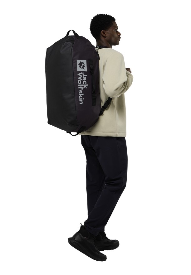 Navy Jack Wolfskin All-in 65 Men Duffle Bags | 84669688
