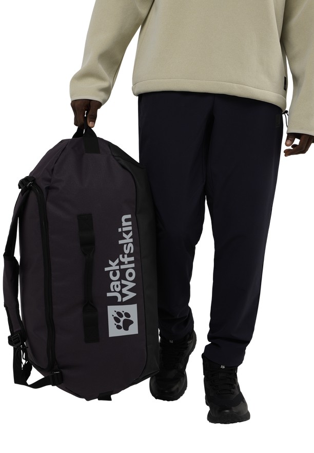 Navy Jack Wolfskin All-in 65 Men Duffle Bags | 84669688