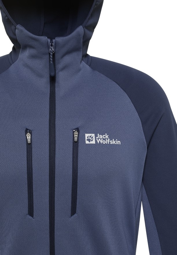 Navy Jack Wolfskin Alpgrat Xt Men Fleece Jackets | 94944155
