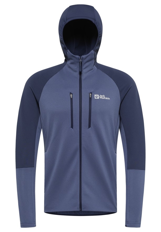 Navy Jack Wolfskin Alpgrat Xt Men Fleece Jackets | 94944155