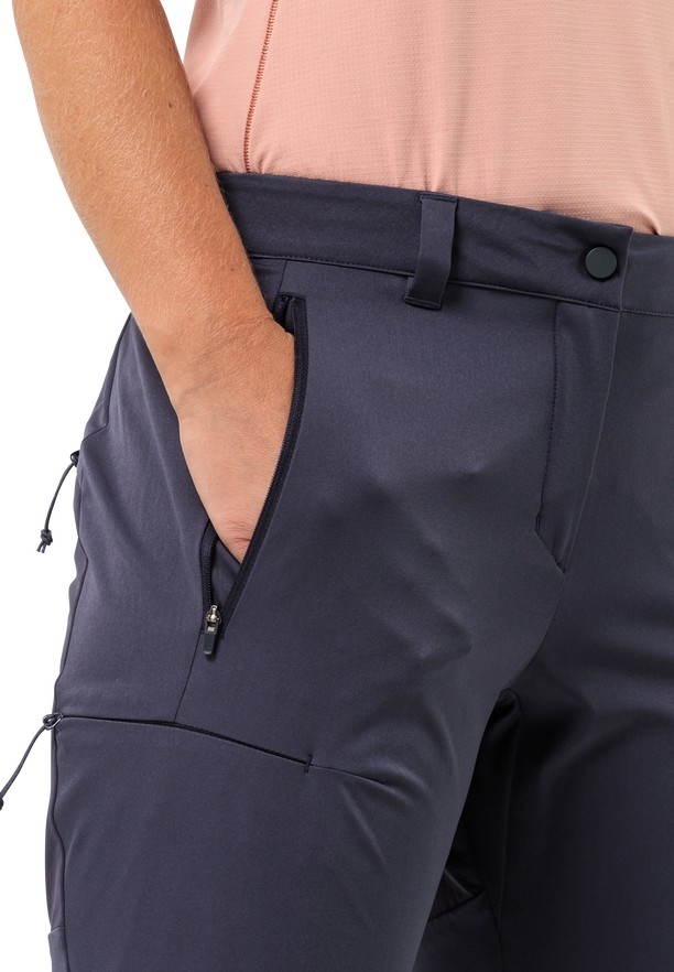 Navy Jack Wolfskin Alpine Women Hiking Pants | 91086134