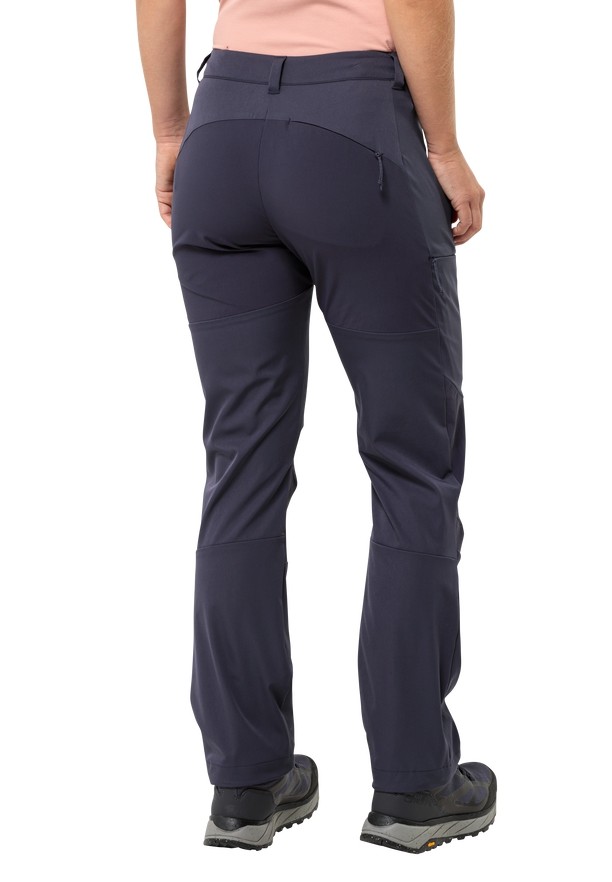 Navy Jack Wolfskin Alpine Women Hiking Pants | 91086134