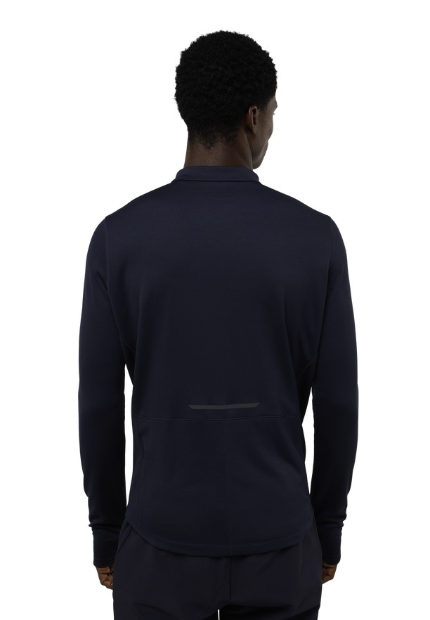 Navy Jack Wolfskin Bike Commute Hz Men T Shirts | 75610563