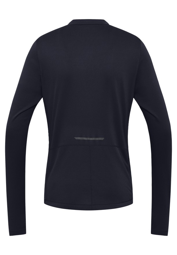 Navy Jack Wolfskin Bike Commute Hz Men T Shirts | 75610563