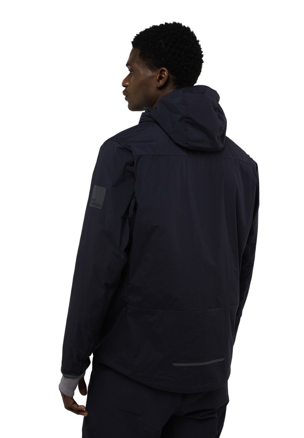 Navy Jack Wolfskin Bike Commute Xt Men Jackets | 70471954