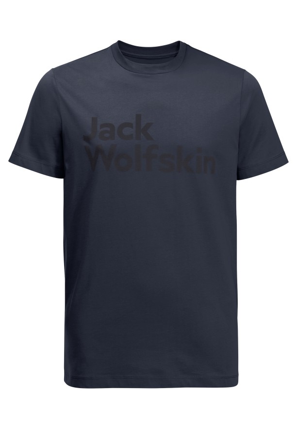 Navy Jack Wolfskin Brand Men T Shirts | 76182978