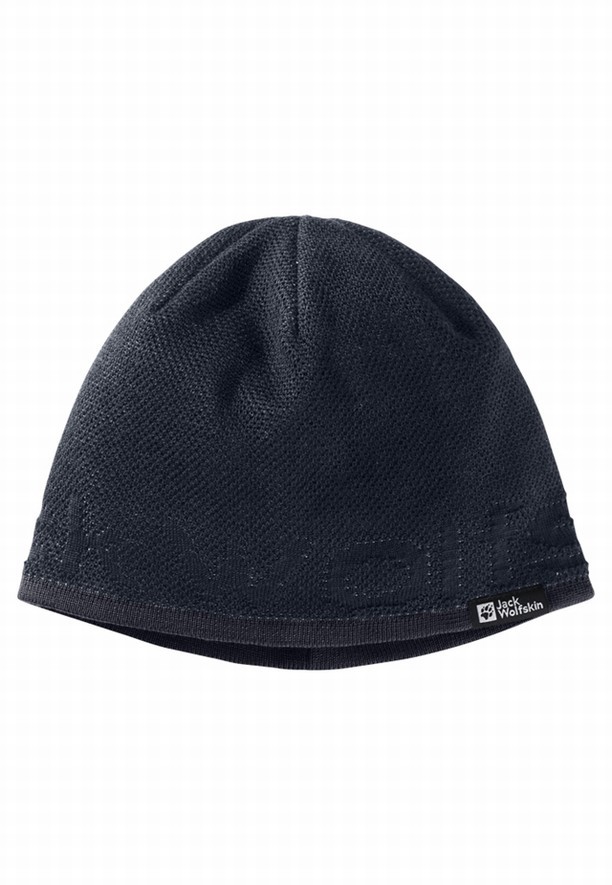 Navy Jack Wolfskin Brand Women Beanie | 43829902