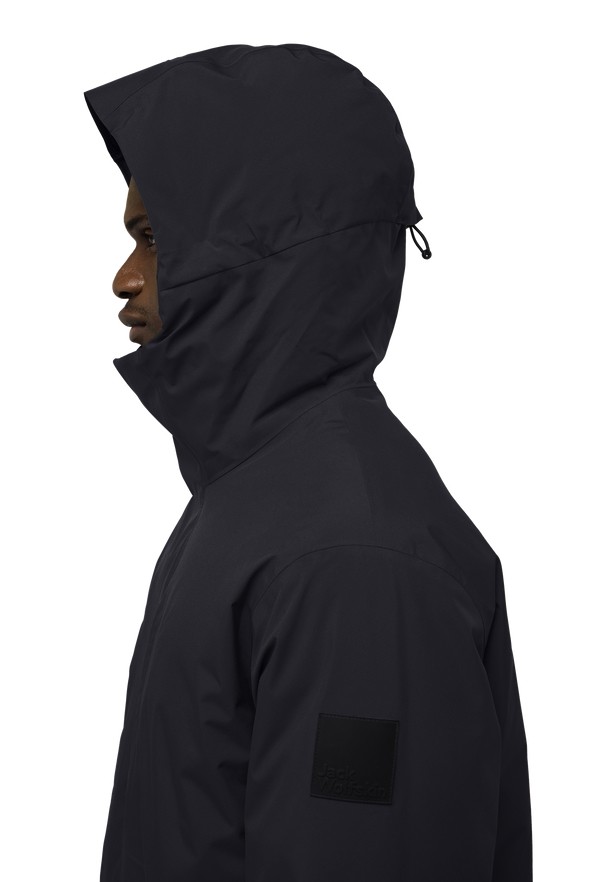 Navy Jack Wolfskin Brandenburger Men Coats | 43702491