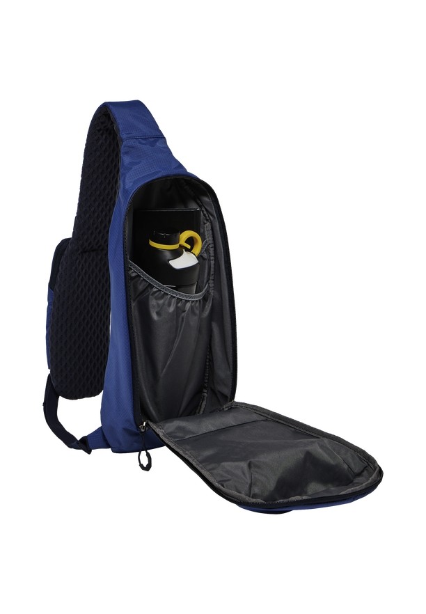 Navy Jack Wolfskin Cyrox Sling Men Shoulder Bags | 51523521