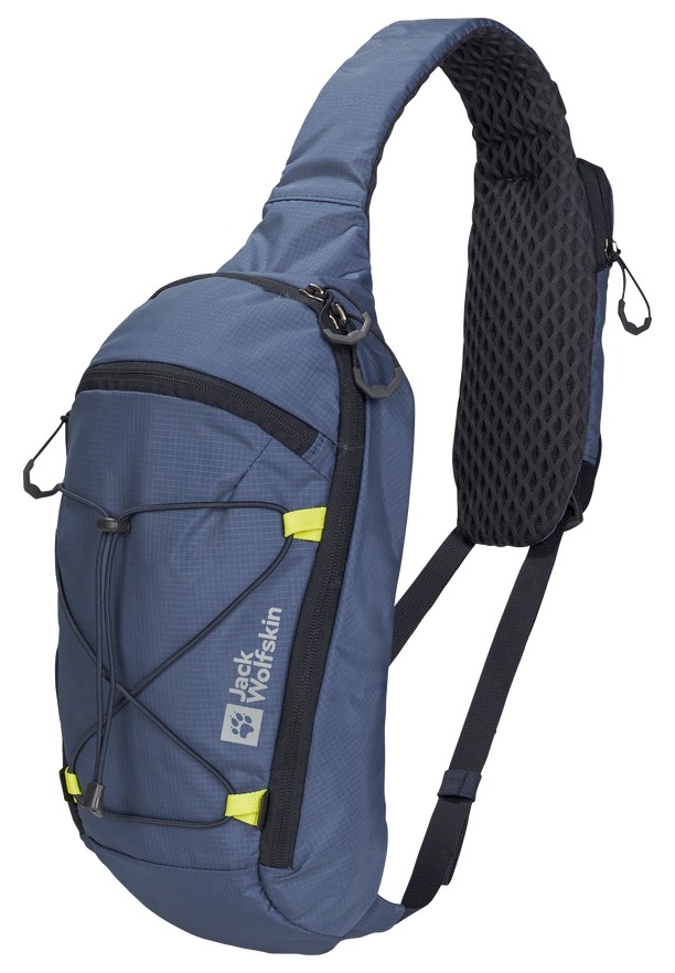 Navy Jack Wolfskin Cyrox Sling Men Shoulder Bags | 51523521