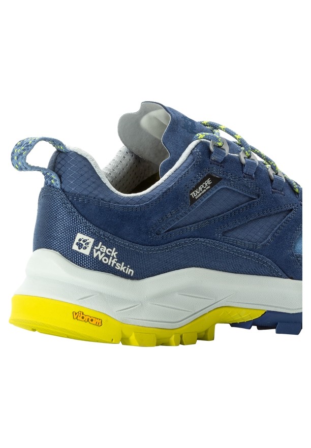 Navy Jack Wolfskin Cyrox Texapore Low Men Hiking Shoes | 99765388
