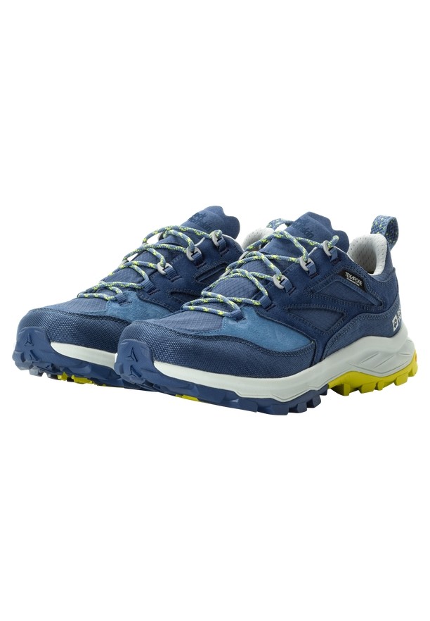Navy Jack Wolfskin Cyrox Texapore Low Men Hiking Shoes | 99765388