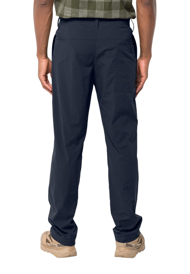 Navy Jack Wolfskin Desert Men Pants | 79318836
