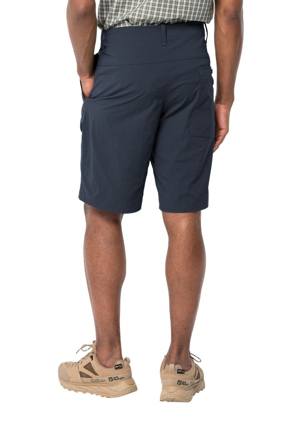 Navy Jack Wolfskin Desert Men Shorts | 66390314