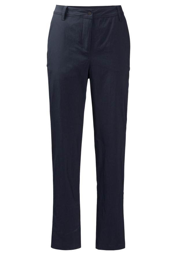 Navy Jack Wolfskin Desert Roll Up Women Pants | 68874207