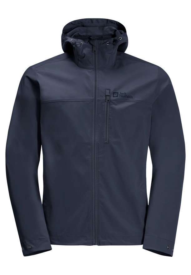 Navy Jack Wolfskin Desert Wind Men Jackets | 93098824