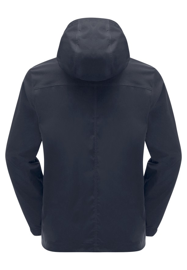Navy Jack Wolfskin Desert Wind Overhead Men Jackets | 48906793