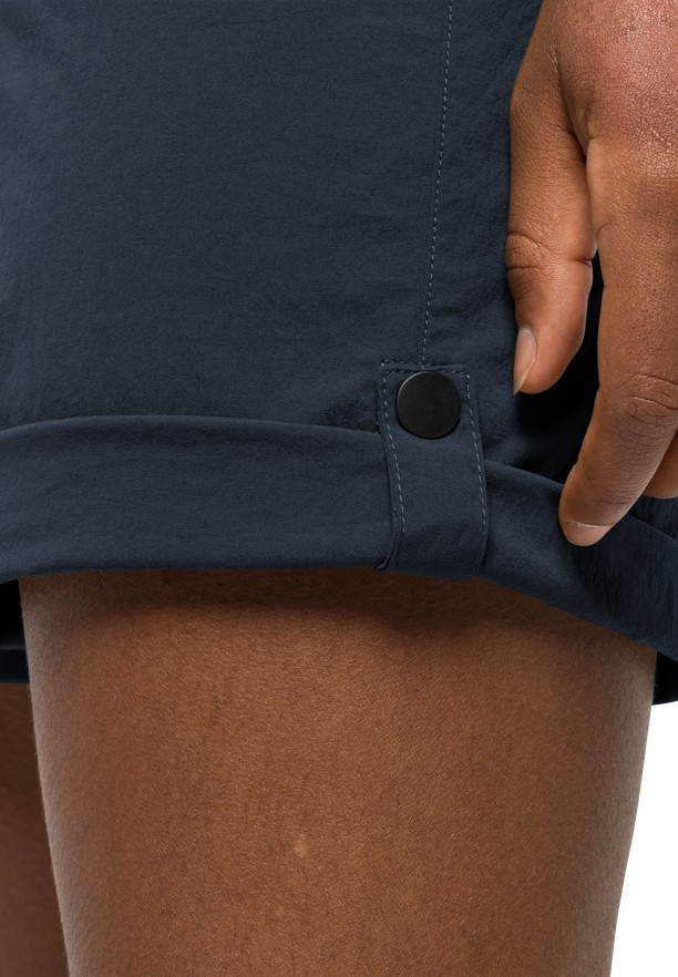 Navy Jack Wolfskin Desert Women Shorts | 81174811