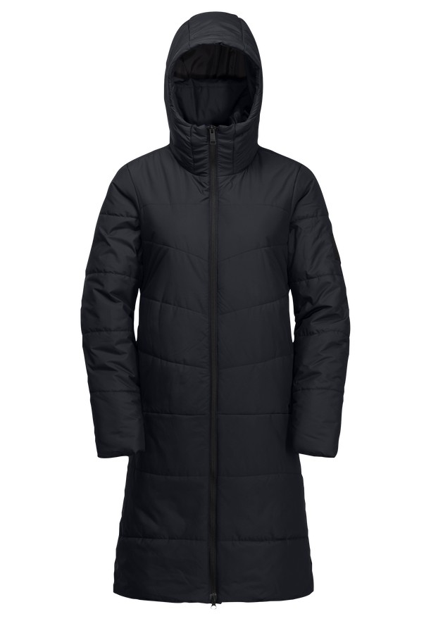 Navy Jack Wolfskin Deutzer Women Coats | 86607998