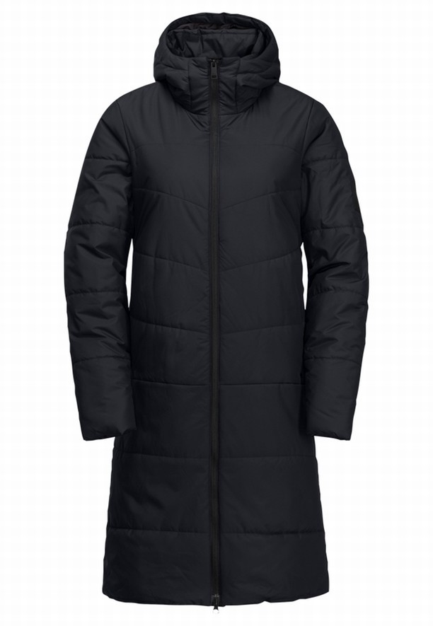 Navy Jack Wolfskin Deutzer Women Coats | 86607998
