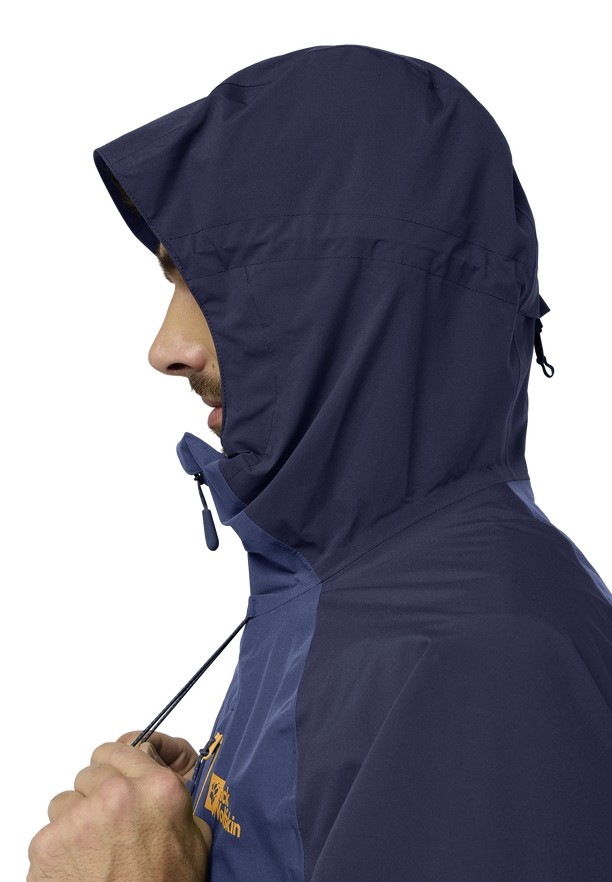 Navy Jack Wolfskin Eagle Peak 2l Men Rain Jackets | 91745323
