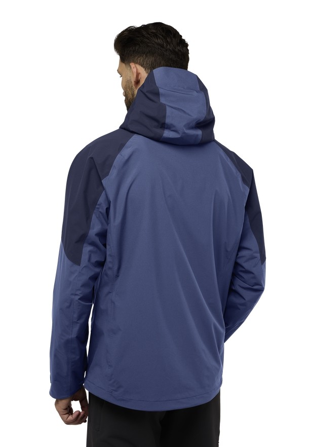 Navy Jack Wolfskin Eagle Peak 2l Men Rain Jackets | 91745323