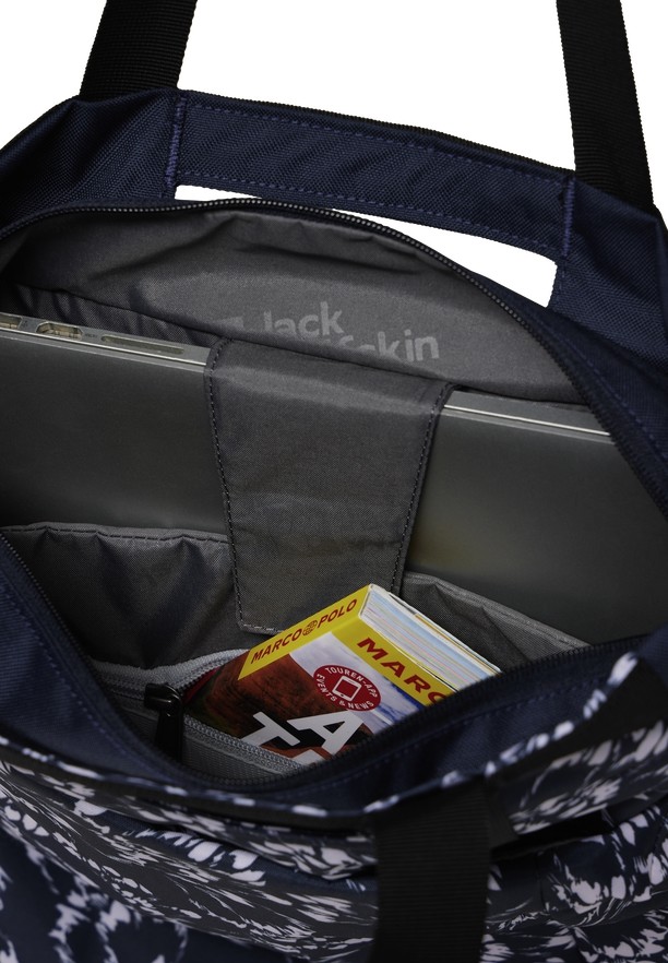 Navy Jack Wolfskin Ebental Men Shoulder Bags | 67669816