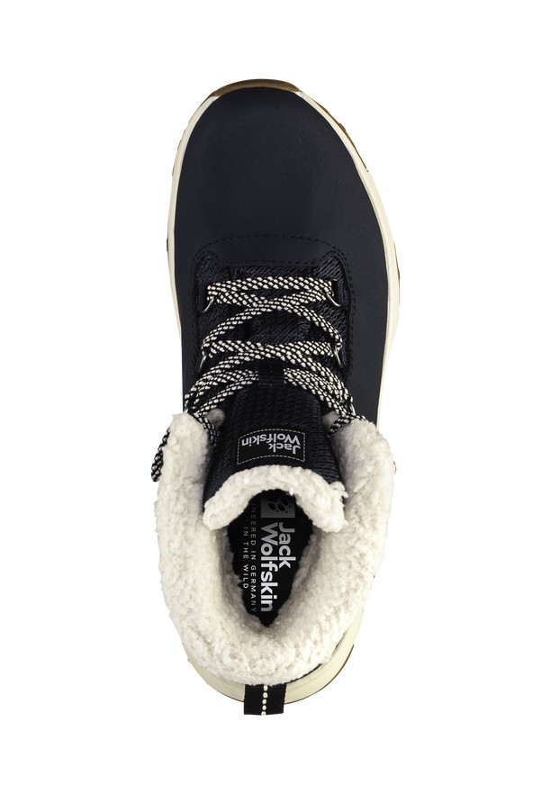Navy Jack Wolfskin Everquest Texapore Mid Women Winter Shoes | 43560666