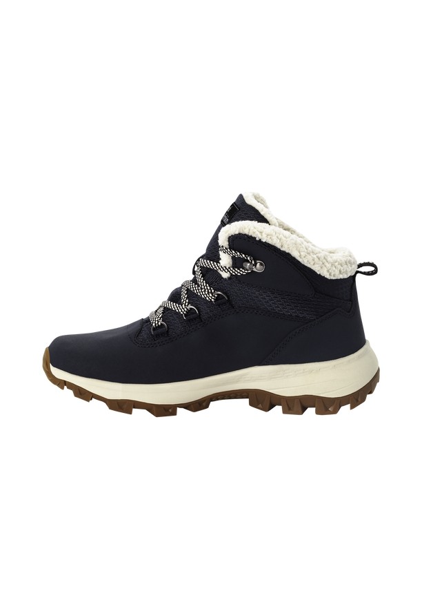 Navy Jack Wolfskin Everquest Texapore Mid Women Winter Shoes | 43560666