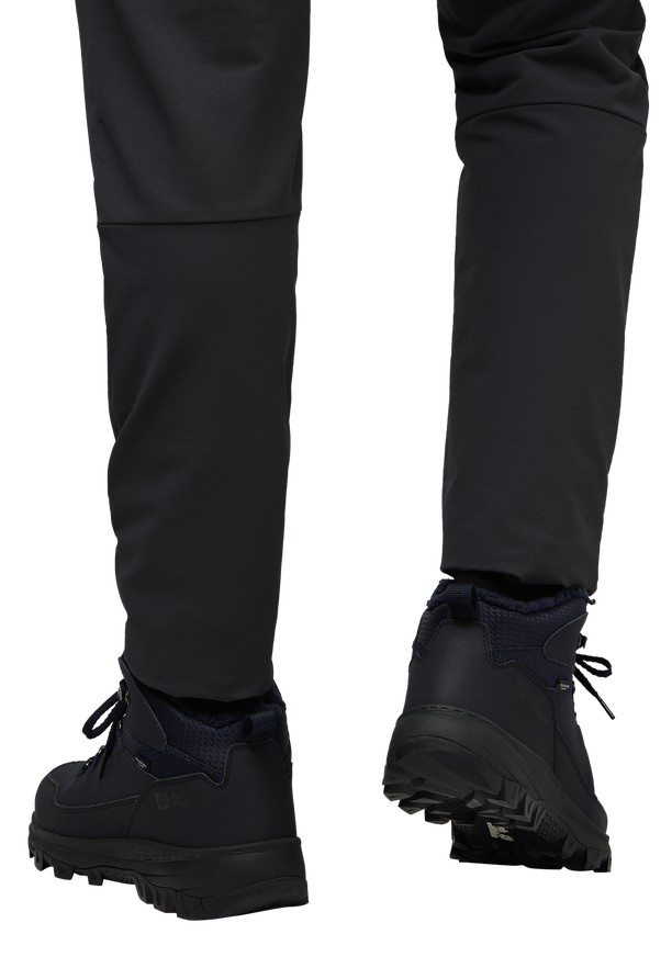 Navy Jack Wolfskin Everquest Texapore Mid Men Winter Shoes | 60266827