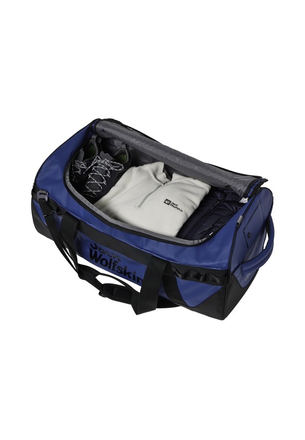 Navy Jack Wolfskin Expedition Trunk 65 Men Duffle Bags | 37721727