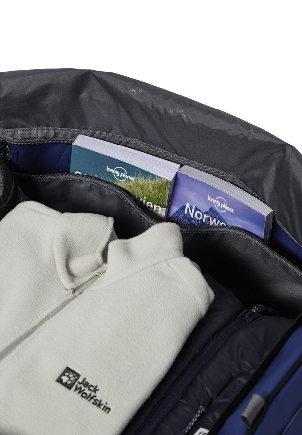 Navy Jack Wolfskin Expedition Trunk 65 Men Duffle Bags | 37721727