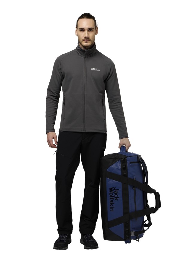 Navy Jack Wolfskin Expedition Trunk 65 Men Duffle Bags | 37721727