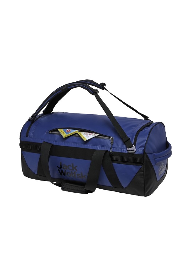 Navy Jack Wolfskin Expedition Trunk 65 Men Duffle Bags | 37721727