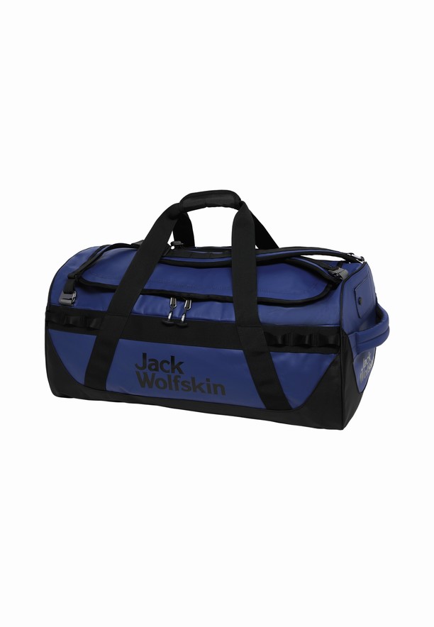 Navy Jack Wolfskin Expedition Trunk 65 Men Duffle Bags | 37721727