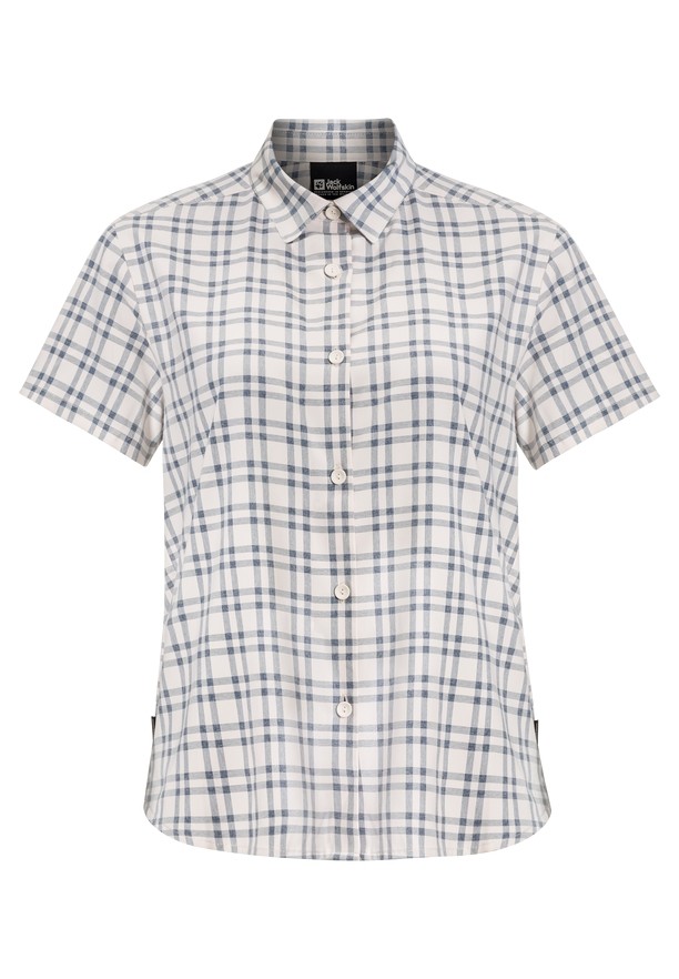 Navy Jack Wolfskin Febla Women Shirts | 83919653