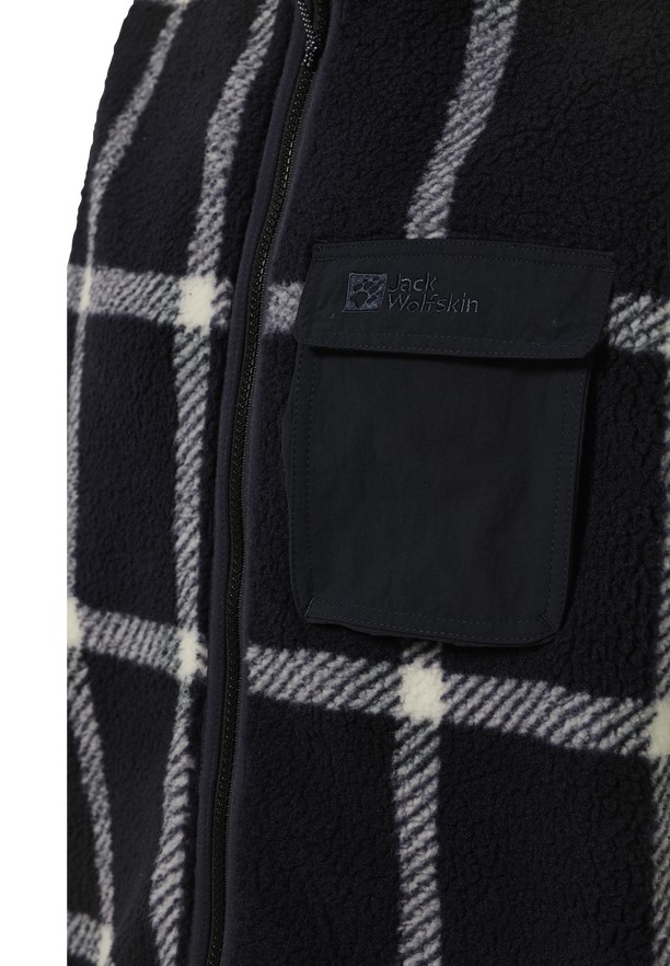 Navy Jack Wolfskin Felslicht Check Men Vest | 59194610