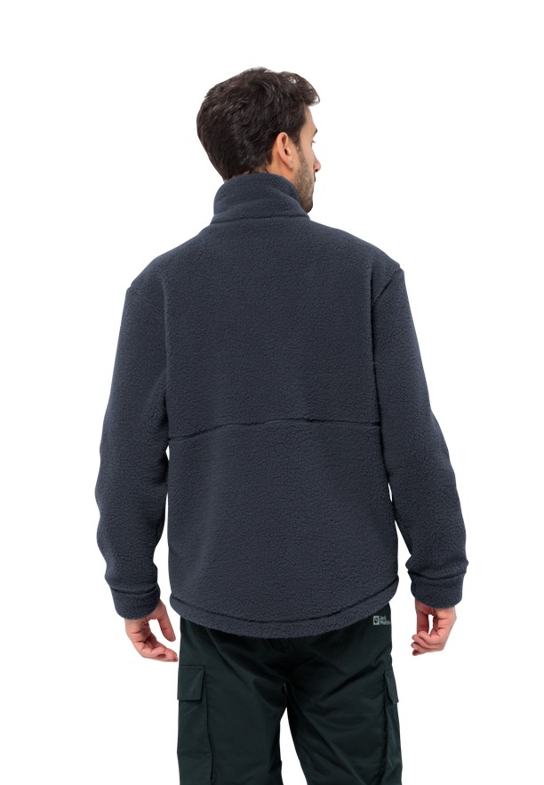 Navy Jack Wolfskin Felslicht Men Fleece Jackets | 74475436