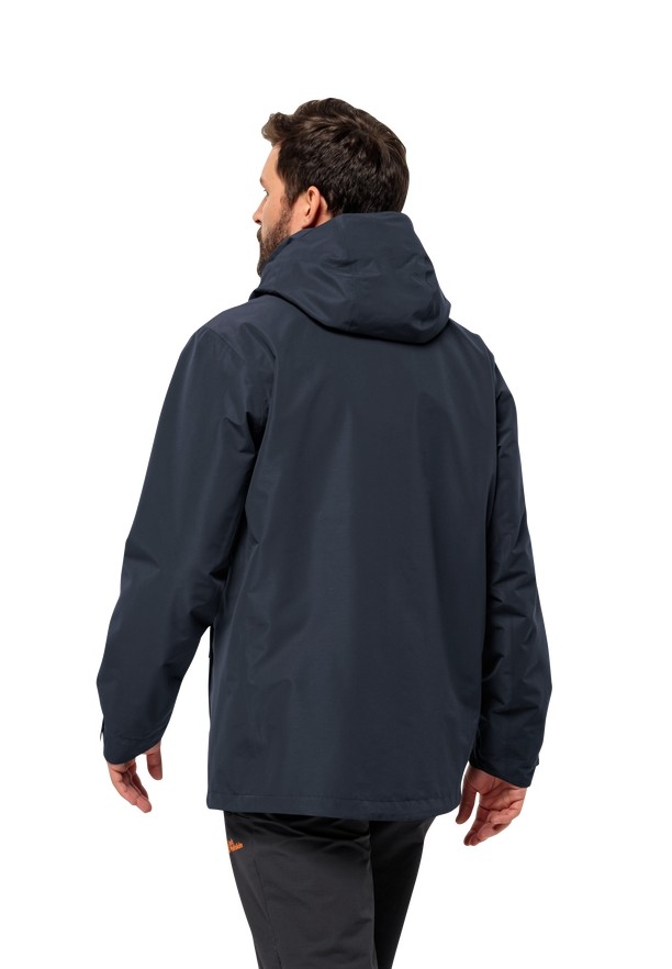 Navy Jack Wolfskin Fernblick 2l Men Jackets | 27665225